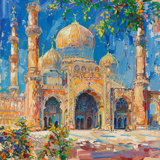 The Fusion of Arabic Art and Culture with Western Masterpieces