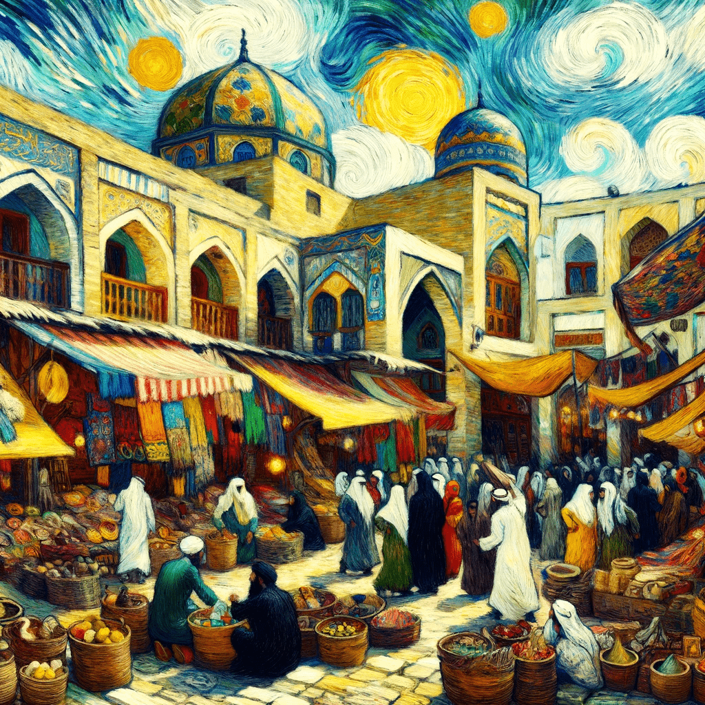 Traditional souq