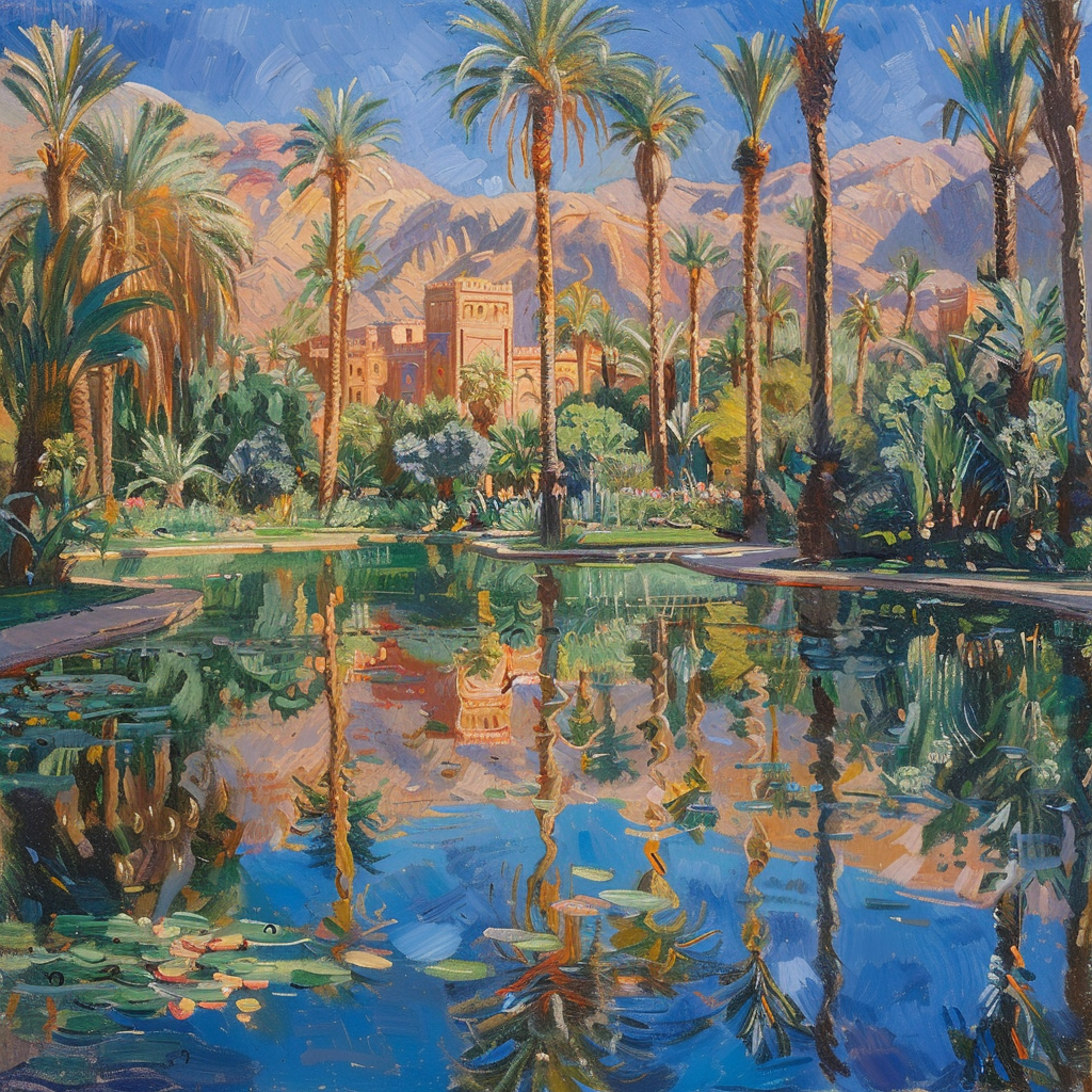 Oasis in the desert