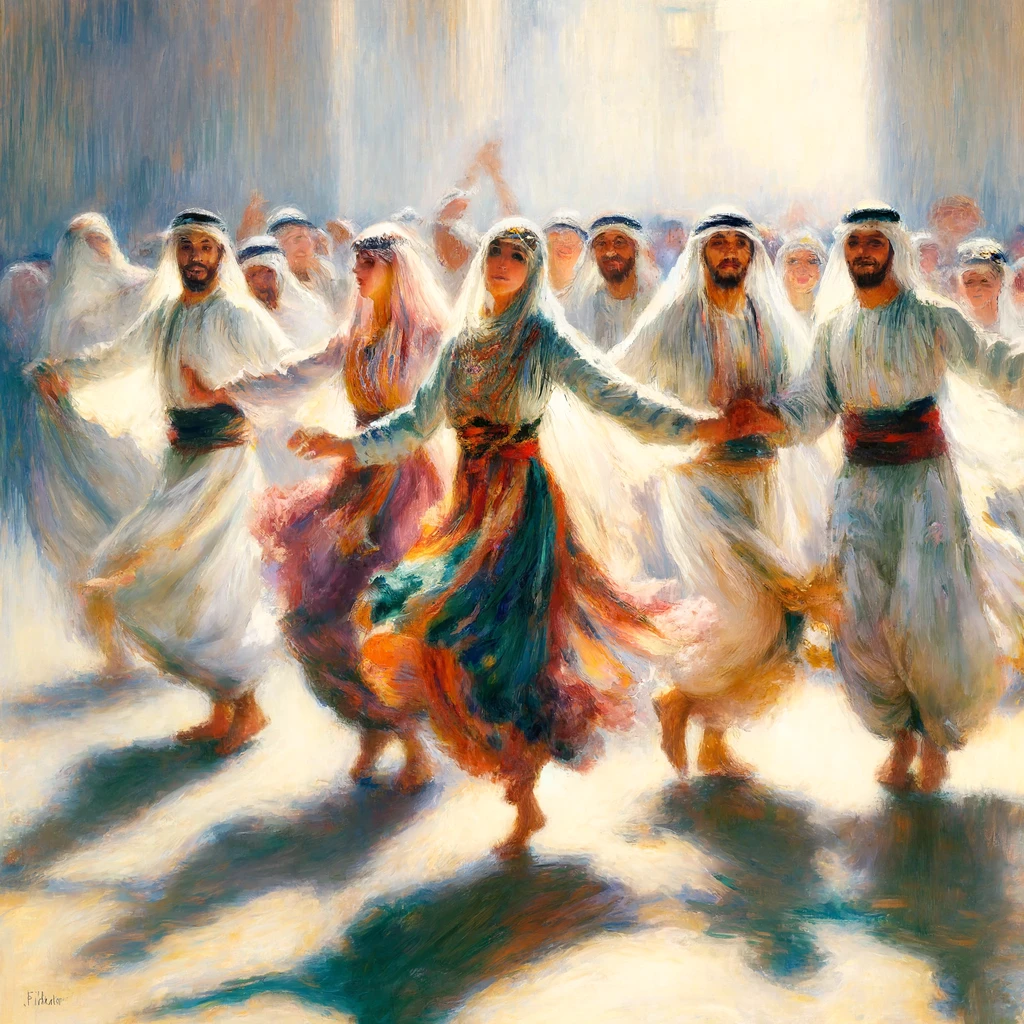 Traditional Arabic dance